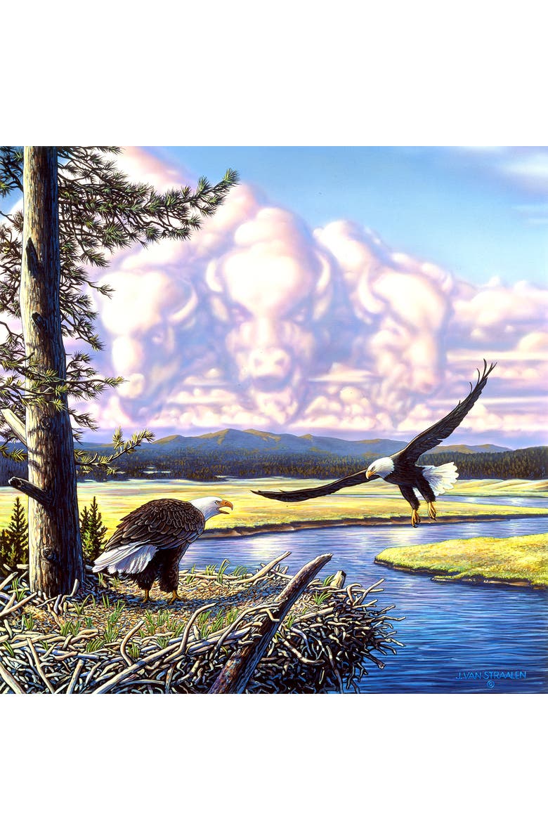 Sunsout Return to the Plains 500 piece Jigsaw Puzzle for Adults, Alternate, color, Multicolor