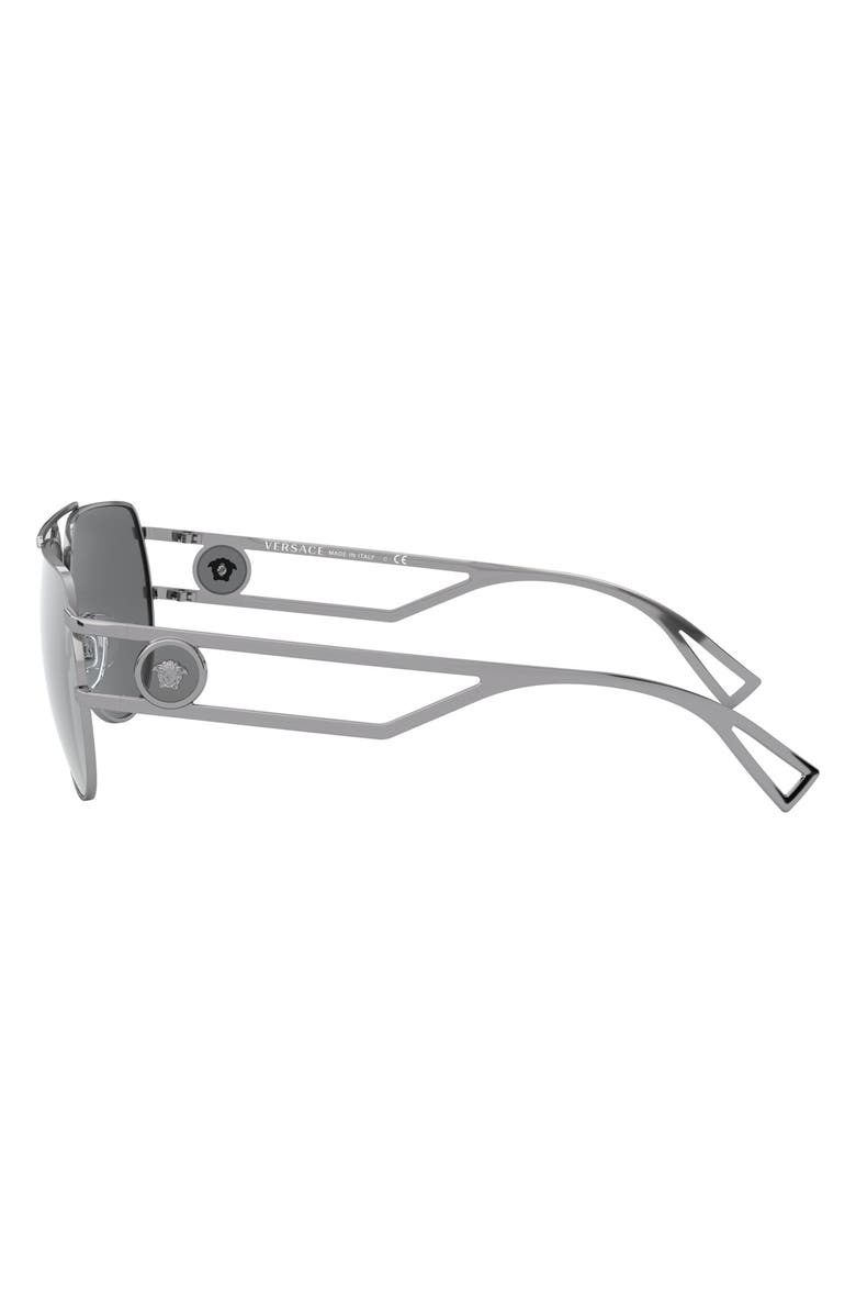 Versace 60mm Aviator Sunglasses, Alternate, color,