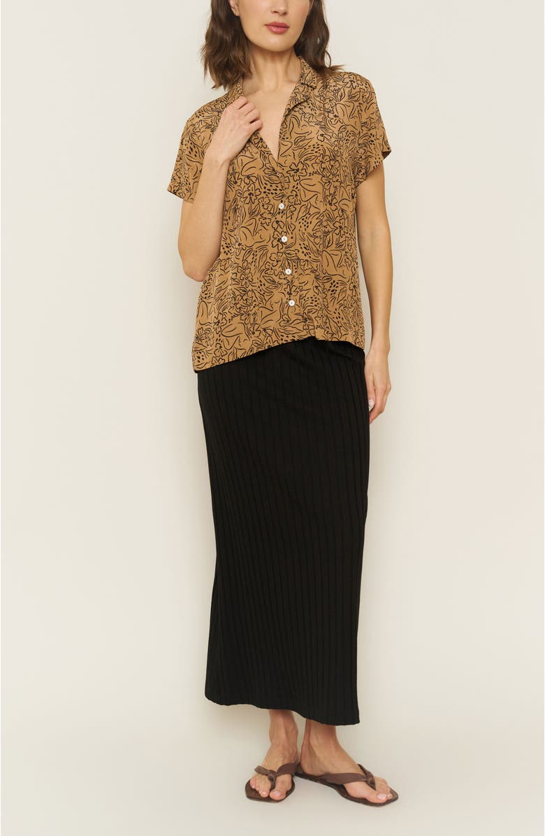 Whimsy + Row Lena Top, Alternate, color, Lady Print