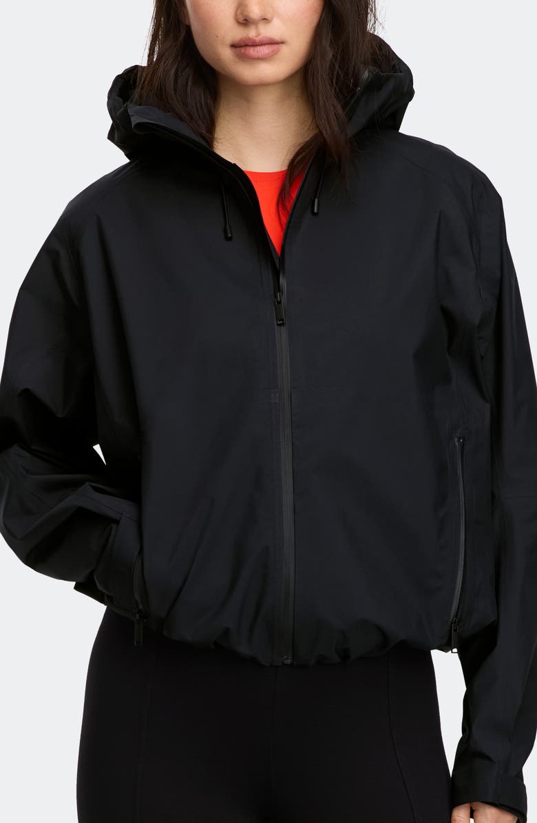 Canada Goose Horizon Waterproof Rain Jacket, Main, color, Black