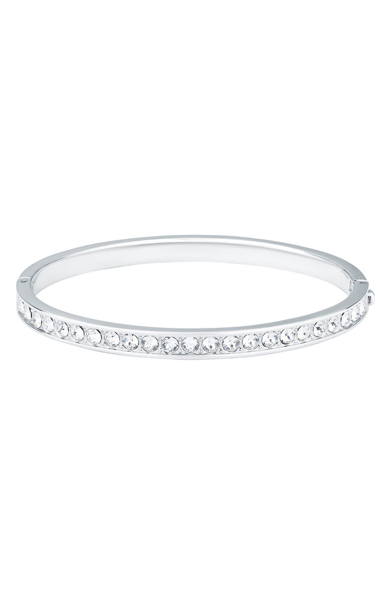Ted Baker London Clemara Crystal Hinge Bangle Bracelet, Main, color, 
