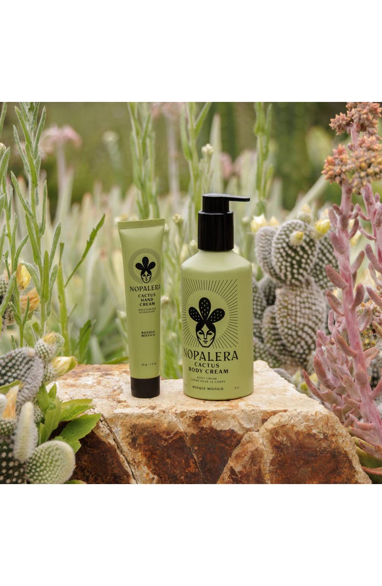 Nopalera Cactus Body Cream, Bosque Místico, Alternate, color, Green