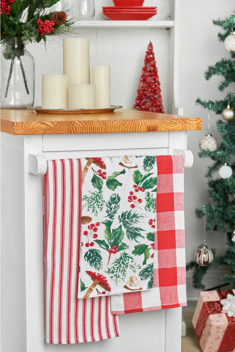 Mushroom Meadow Towel, Alternate, color, Beige