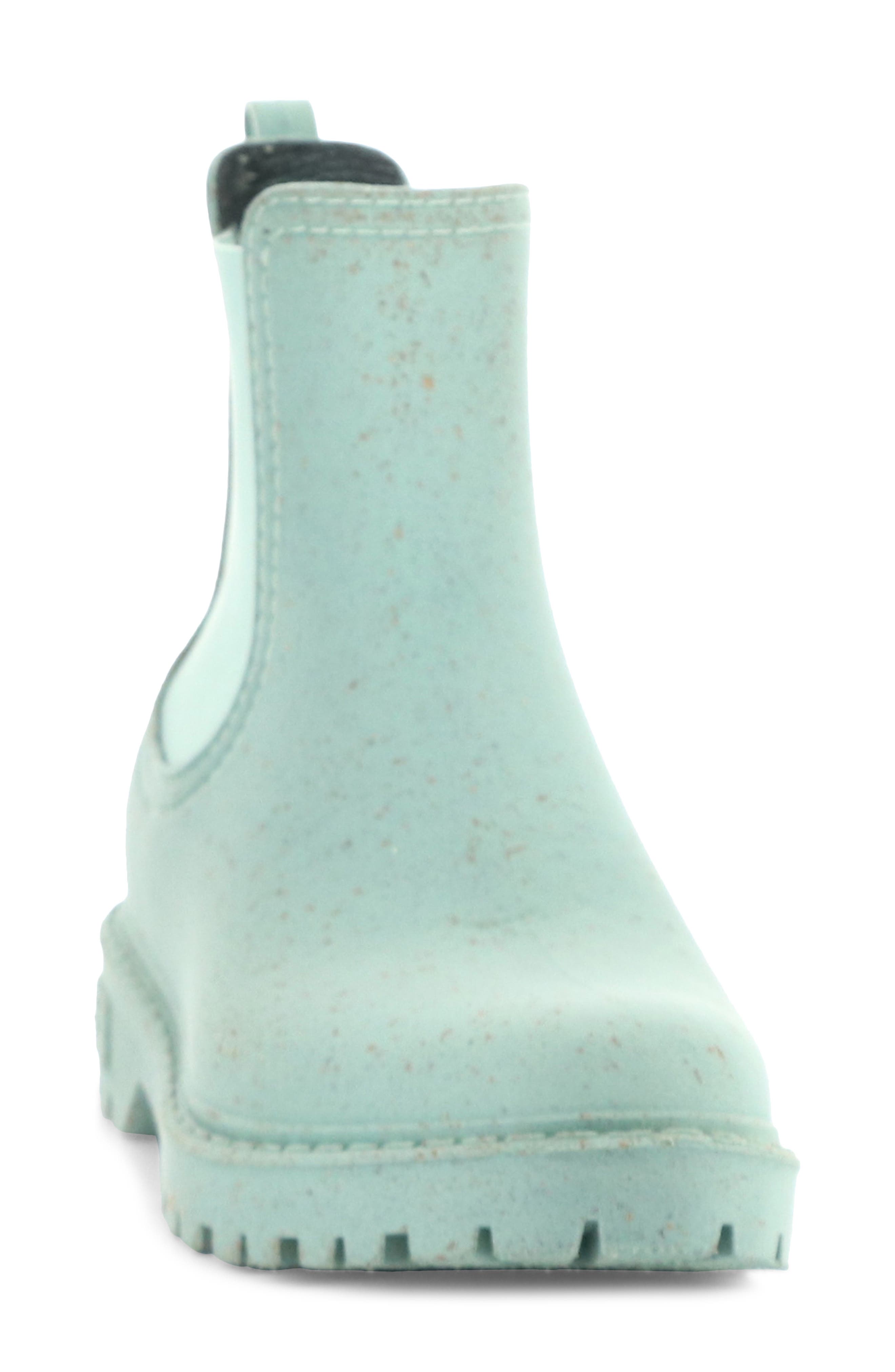 Asportuguesas by Fly London Oak Waterproof Chelsea Boot, Alternate, color, Mint Rubber Cork