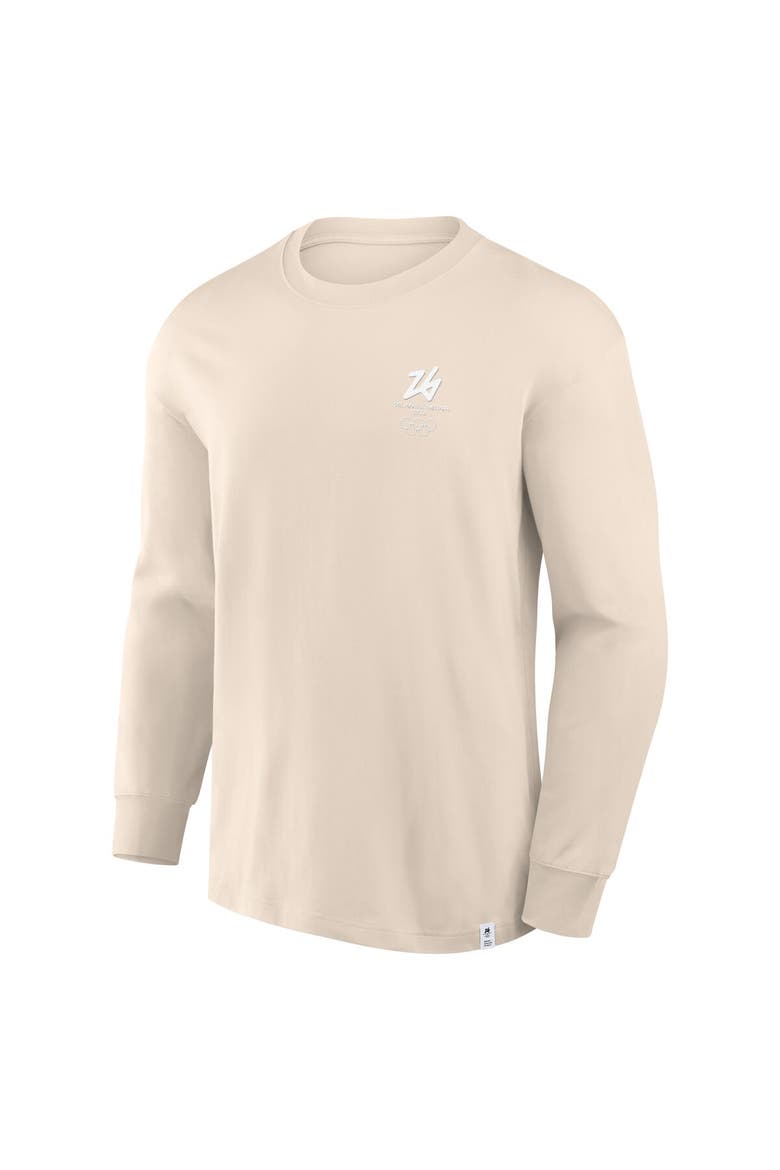 Men's Fanatics Cream Milano Cortina 2026 Winter Olympics Long Sleeve T-Shirt, Alternate, color, Cream