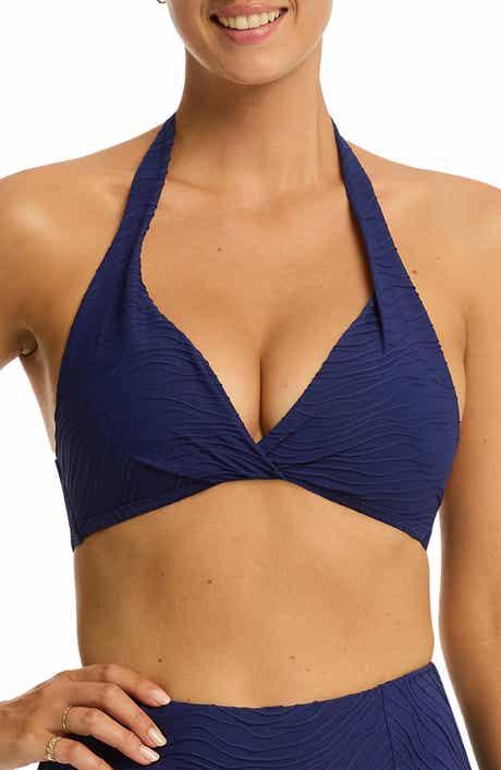 Sea Level De Soleil Twist Front Multifit Bikini Top