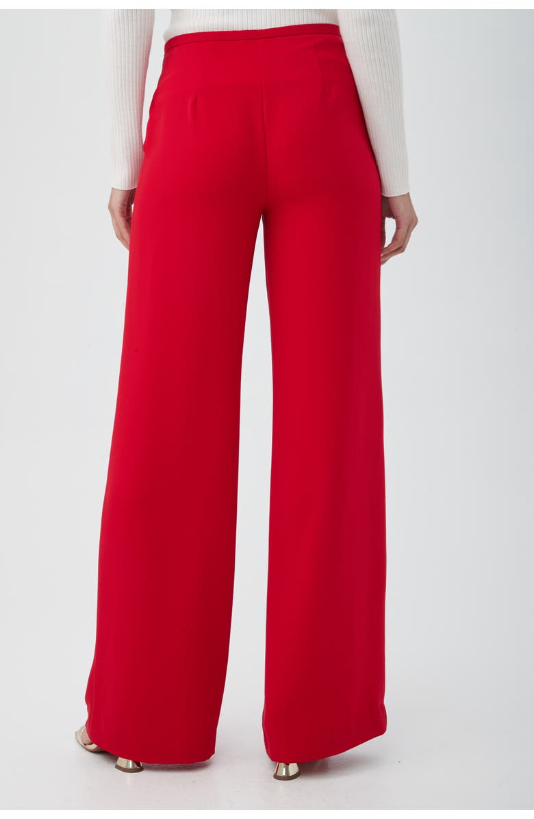 Trina Turk Tavia Pant, Alternate, color, Red Spark
