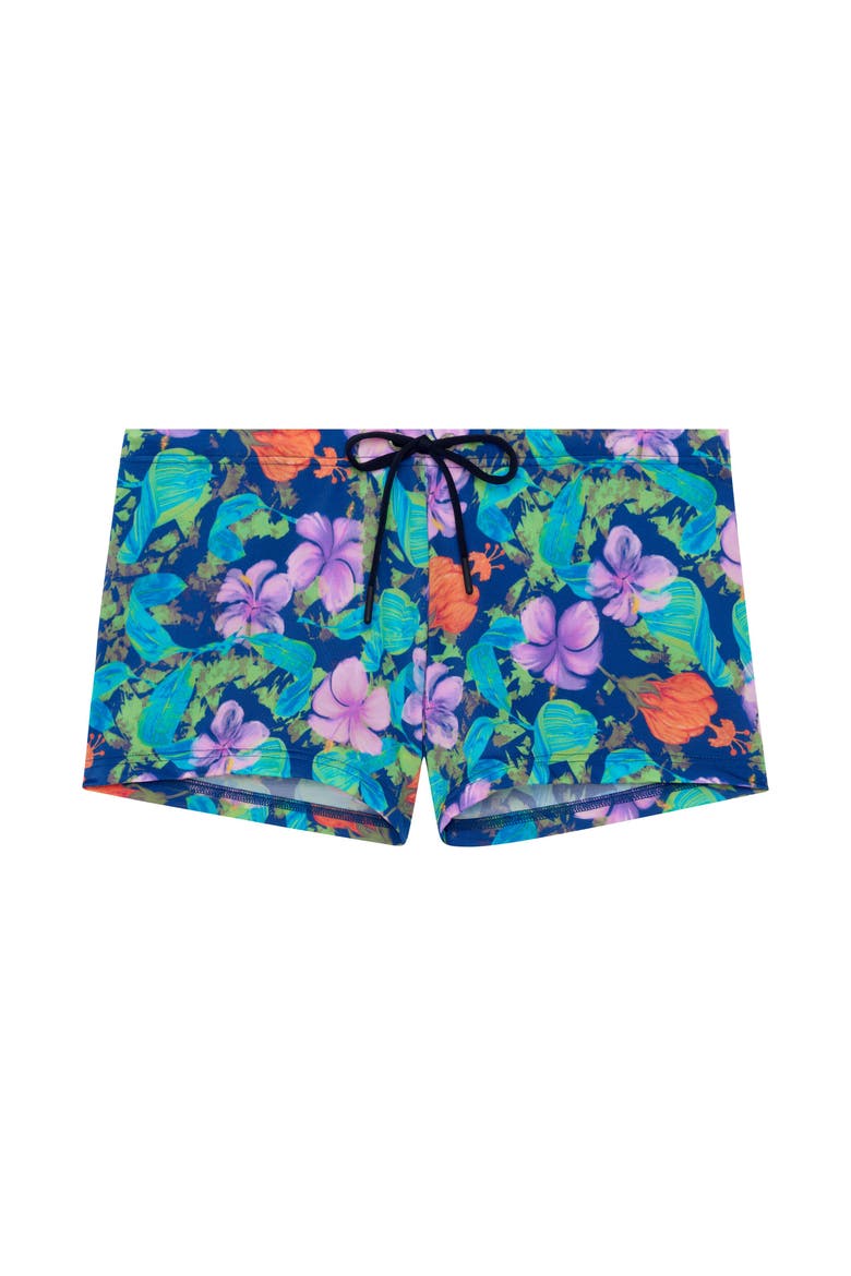 Balata Swim Shorts, Main, color, Navy Print