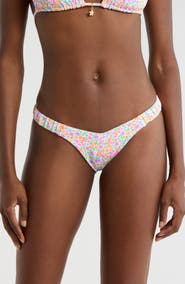 Kulani Kinis Retro Y-Cut Bikini Bottoms