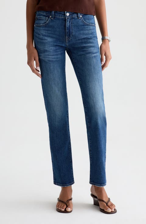 Sandra Low Rise Straight Leg Jeans