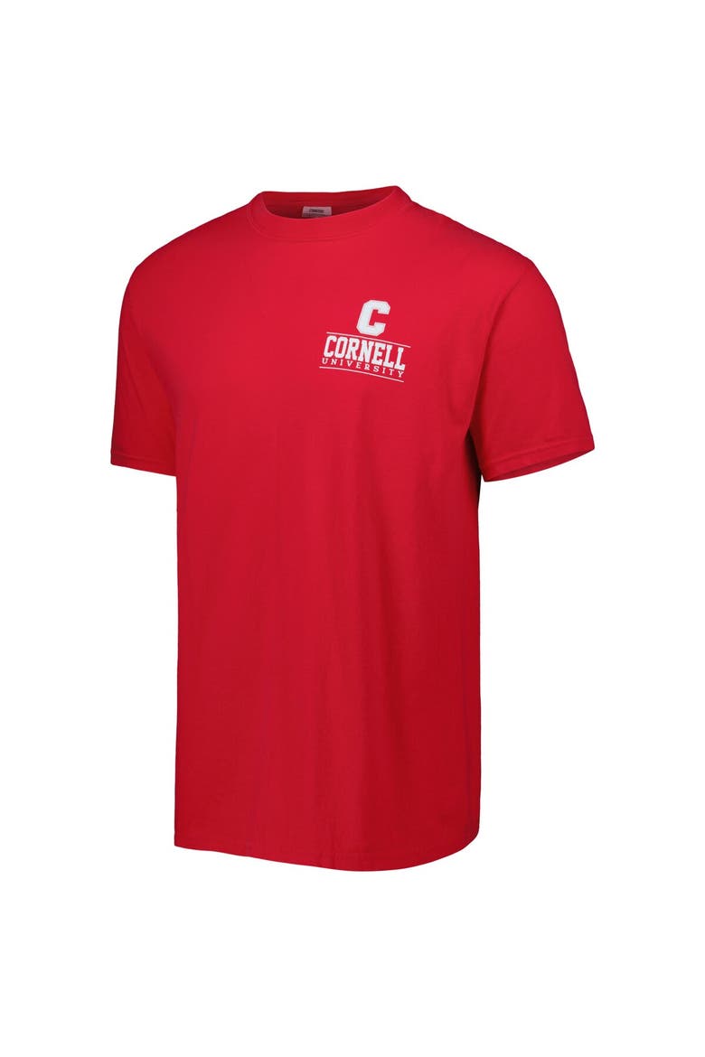 Men's Red Cornell Big Red Logo Campus Icon T-Shirt, Alternate, color, Red