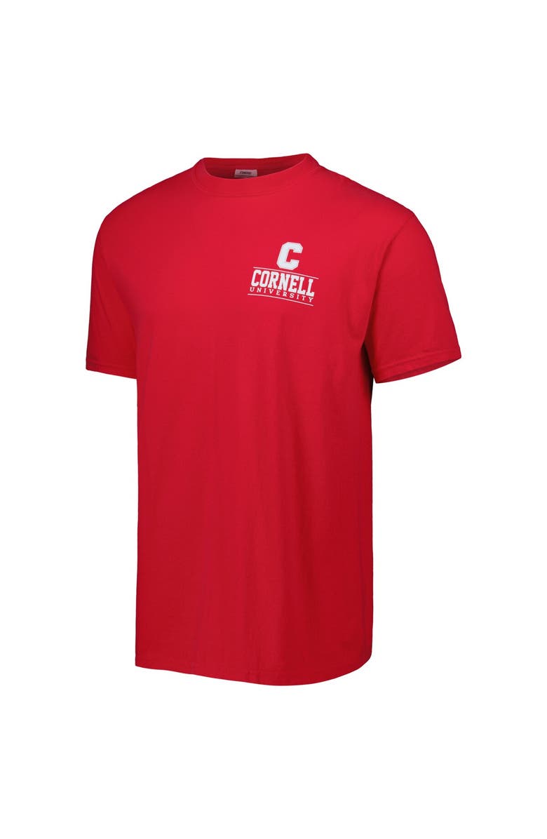IMAGE ONE Men's Red Cornell Big Red Logo Campus Icon T-Shirt, Alternate, color, Red