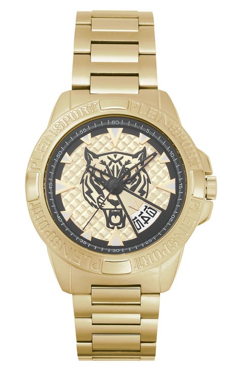 Touchdown Bracelet Watch, 44mm