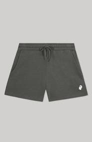 Dalix Womens Ghost Midweight Washed Fleece Shorts