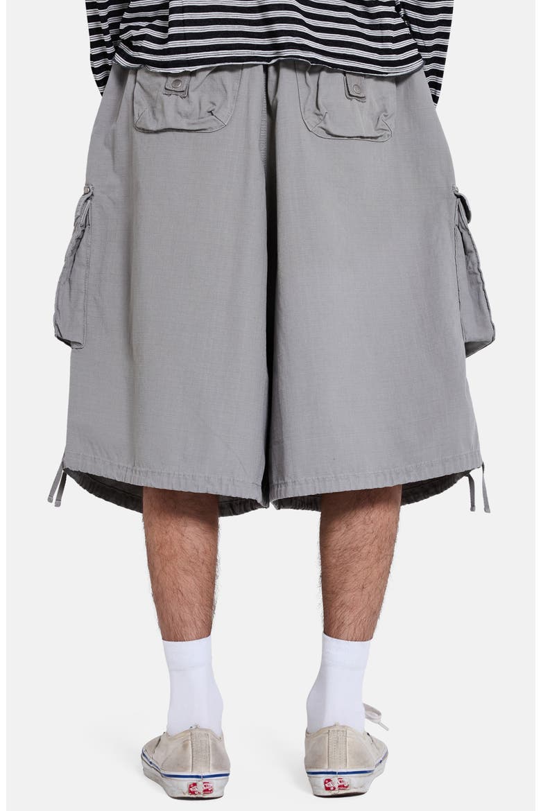 Ripstop Cargo Shorts, Alternate, color, GREY