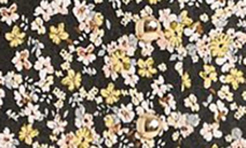 Amanda Uprichard Abella Floral Print Minidress In Animal Print