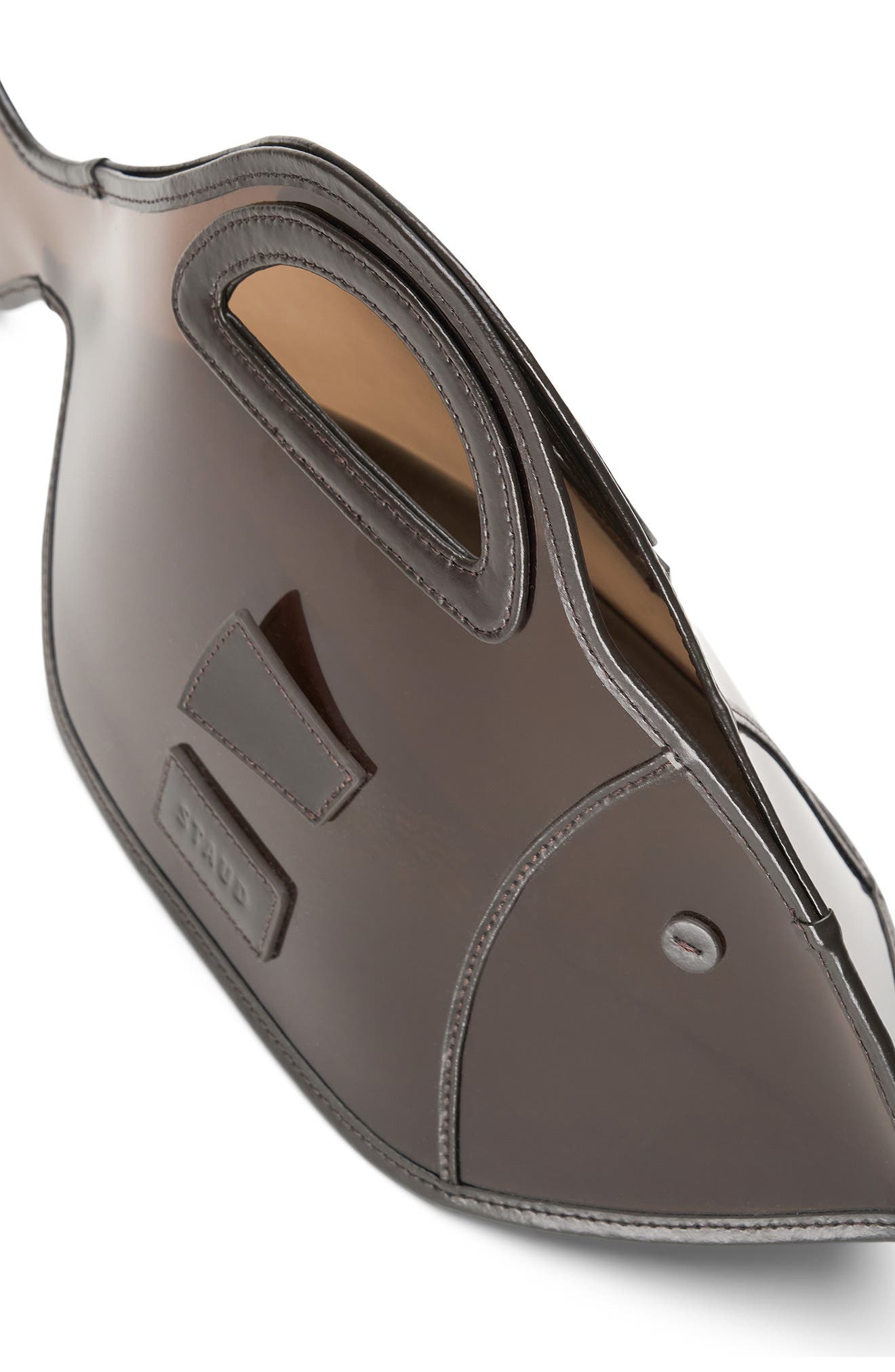 STAUD Cleo Fish Bag, Alternate, color, Espresso