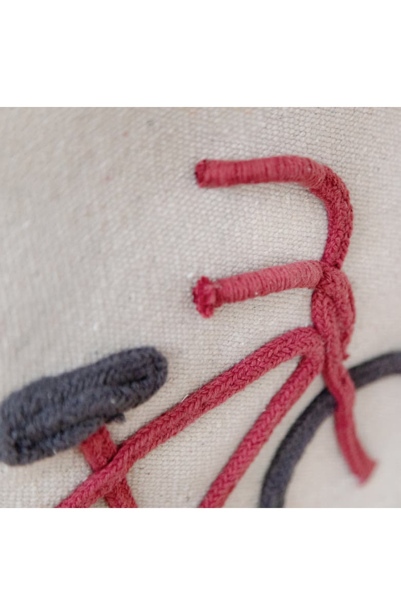 Lorena Canals Wall pocket hanger Cool Kids Ride Bikes, Alternate, color, Natural, Dark Grey, Dark Red