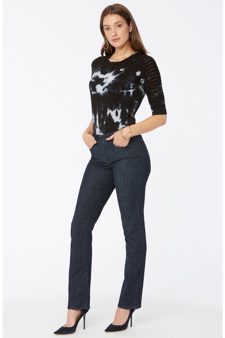 Marilyn Straight Leg Jeans, Alternate, color, LIGHTWEIGHT RINSE