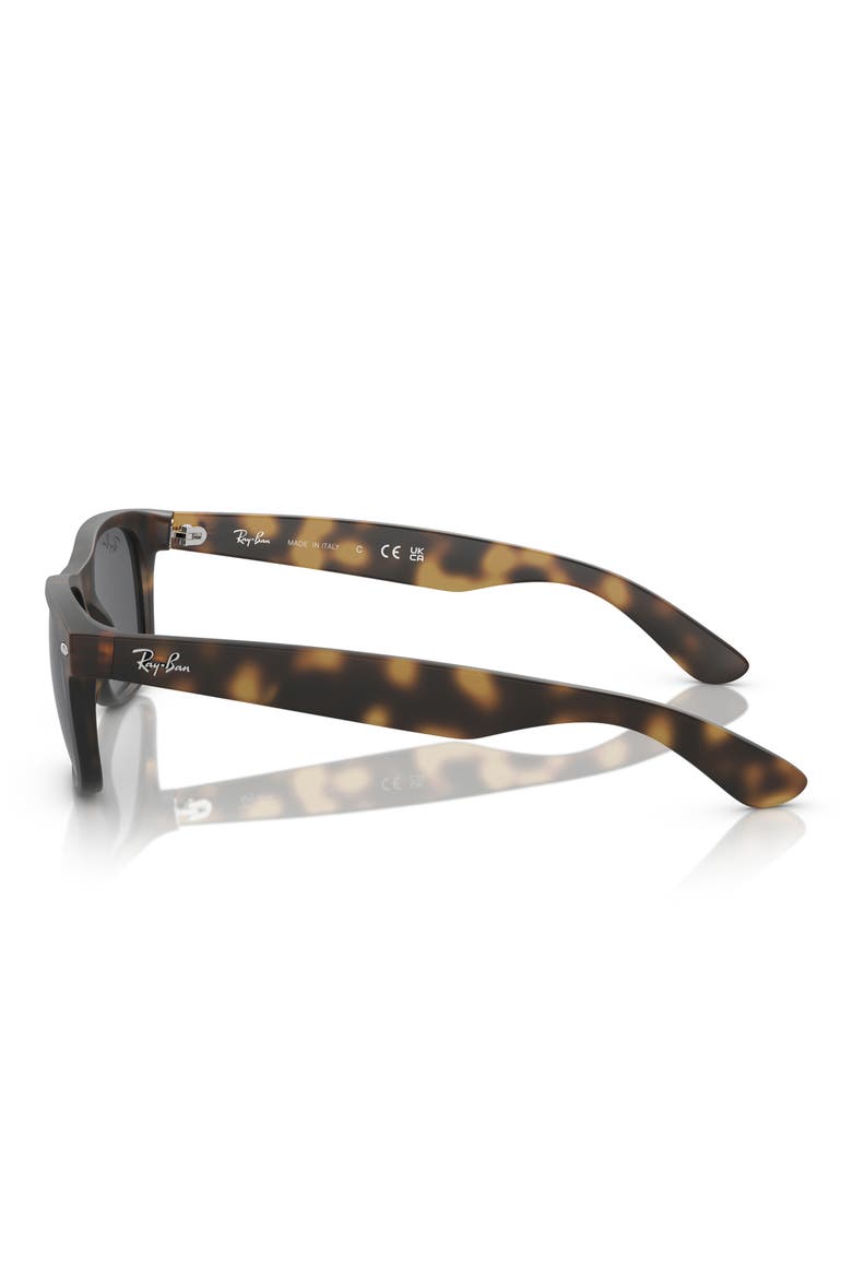 New Wayfarer 52mm Sunglasses, Alternate, color, BLACK HAVANA