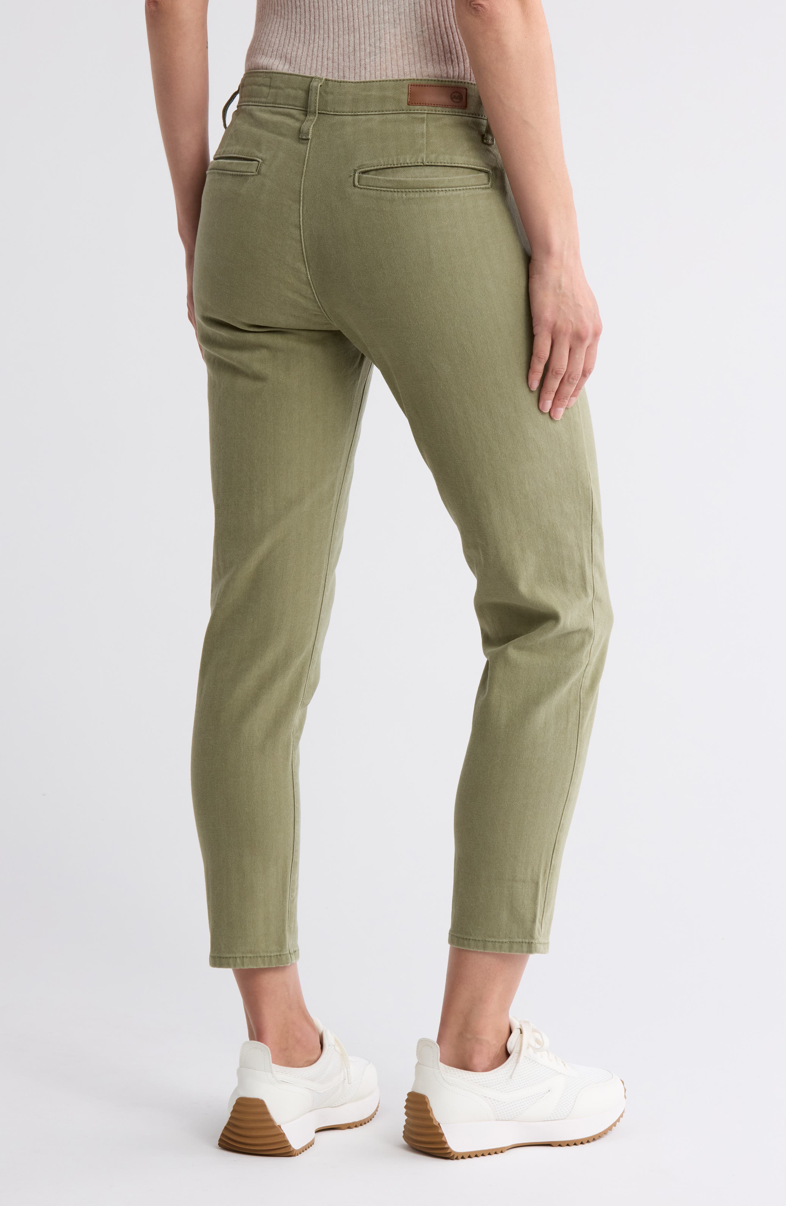 Caden Crop Twill Pants - image 2