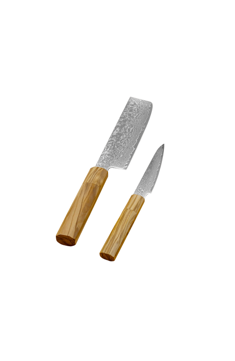 Kumo Petty and Nakiri Knife Set