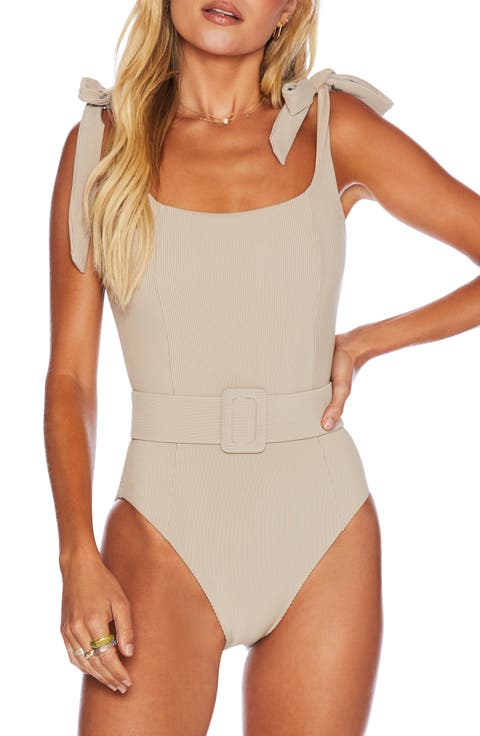 Sydney Belted One-Piece Swimsuit