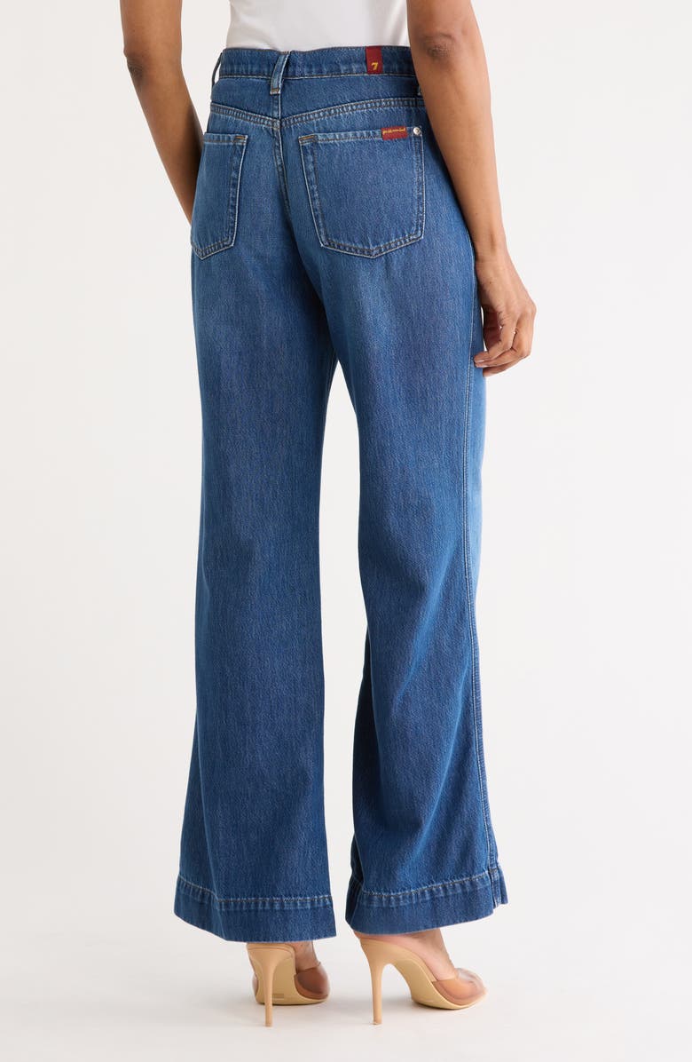 7 For All Mankind Modern Dojo High Waist Flare Jeans, Alternate, color, Cartersville