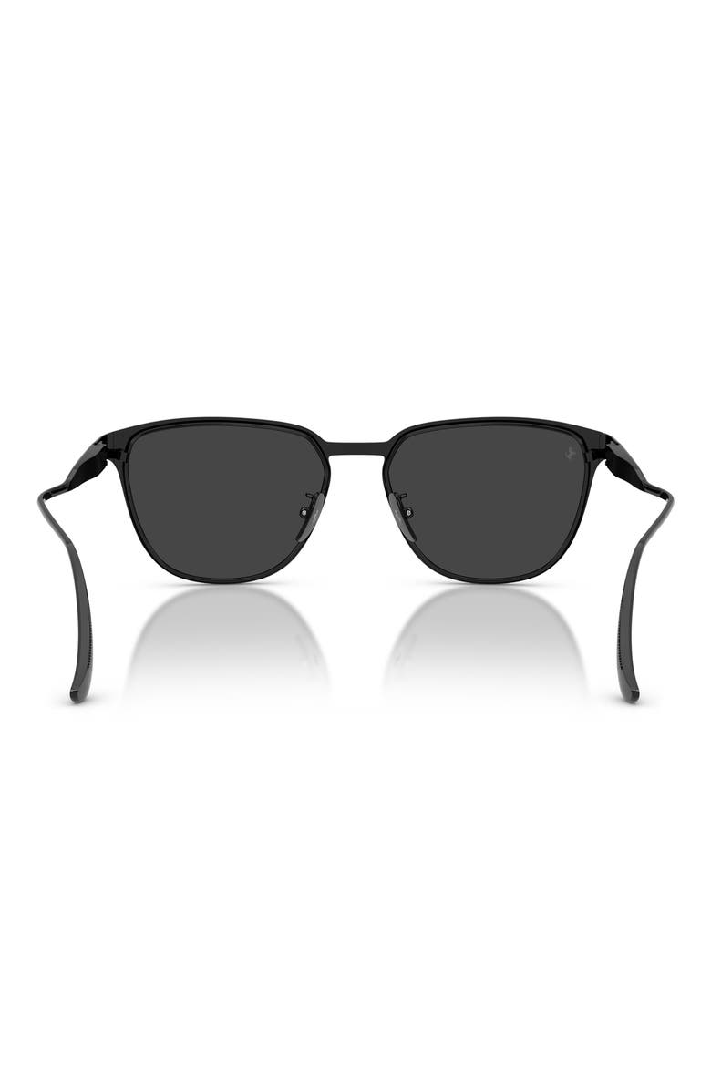 FH1032D 56mm Polarized Square Sunglasses, Alternate, color, BLACK MATTE / BLACK CRYSTAL