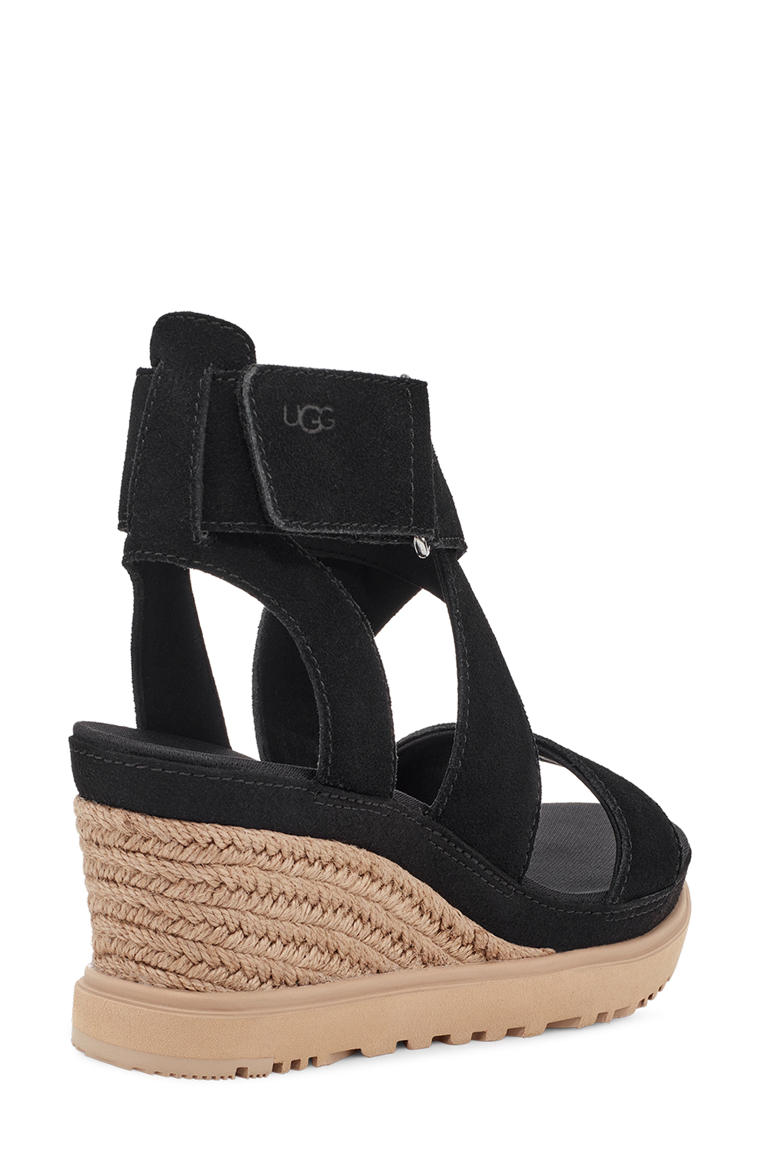 UGG<sup>®</sup> Ileana Espadrille Wedge Sandal, Alternate, color, 