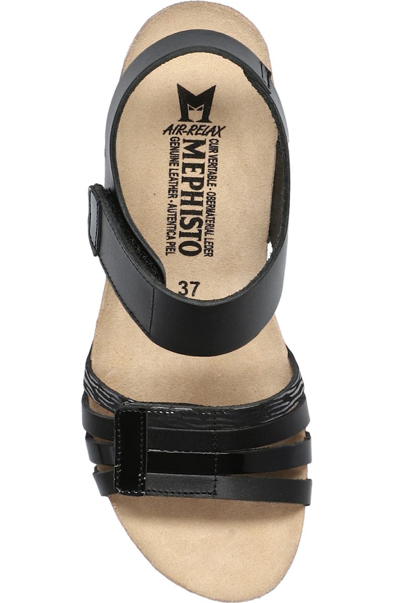 Mephisto Lucia Wedge Sandal, Alternate, color,