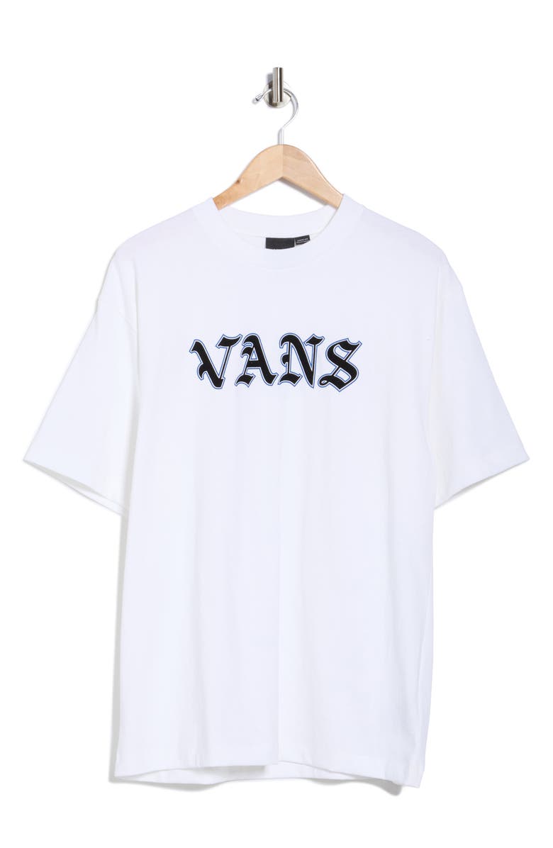 Vans Original Standards Ye Old Logo Graphic T-Shirt, Alternate, color, White