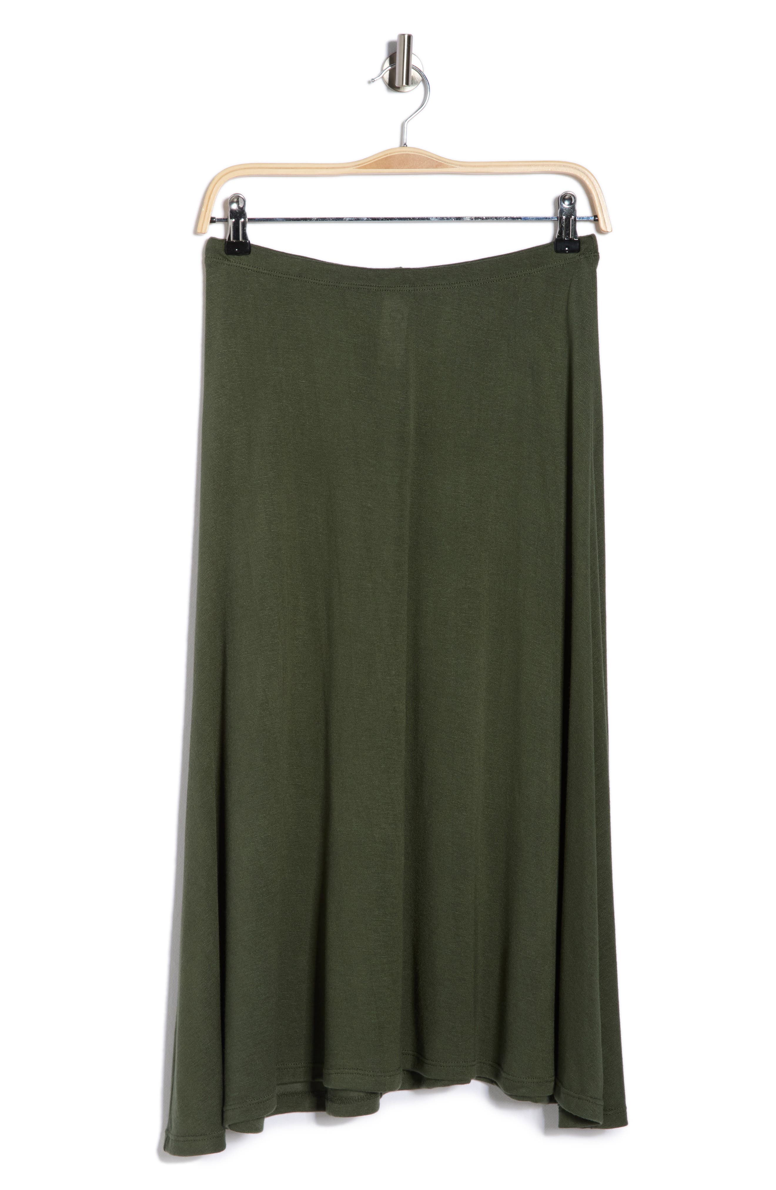 GO COUTURE Flared Midi Skirt