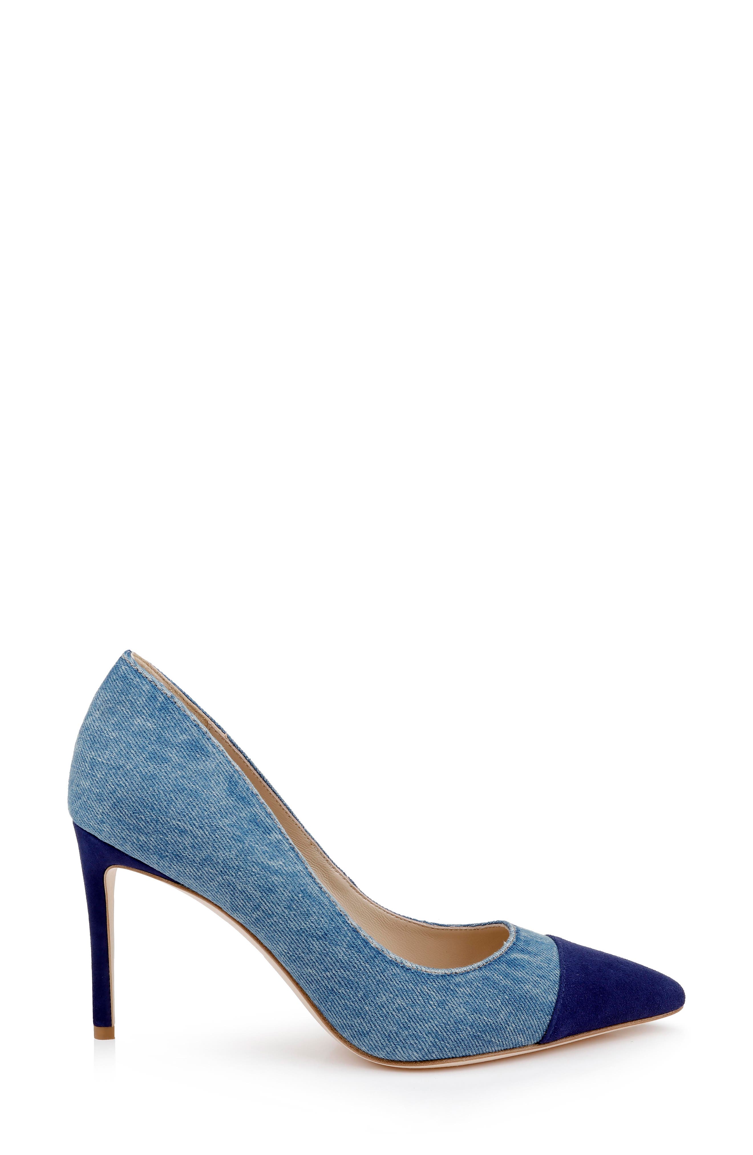 Kendelle Pump, Alternate, color, LIGHT DENIM