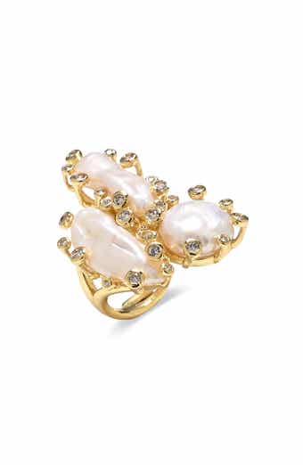 Luciene Freshwater Pearl Cluster Ring