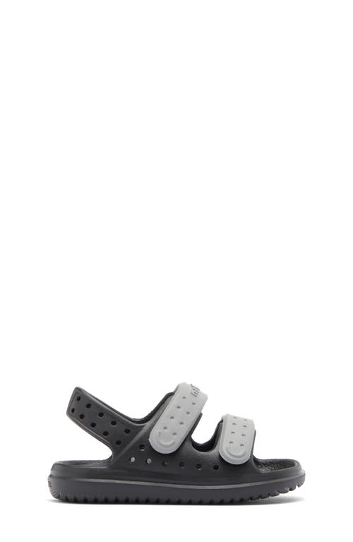 Native Shoes Chase Sugarlite Slingback Sandal In Jiffy Black/satellite Grey