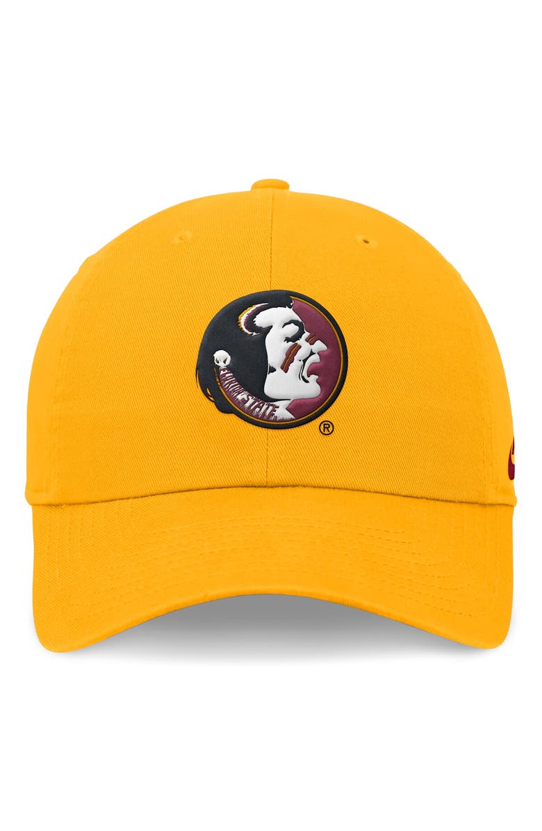 Nike Men's Nike Gold Florida State Seminoles Legacy Club Performance Adjustable Hat, Alternate, color,