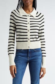 Veronica Beard Cheshire Cashmere Cardigan Sweater