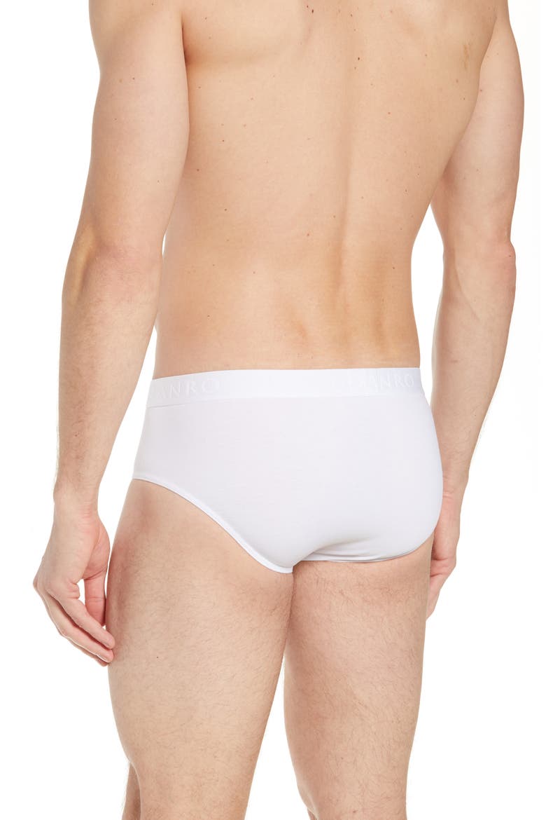 Cotton Essentials Cotton Brief, Alternate, color, ALL WHITE