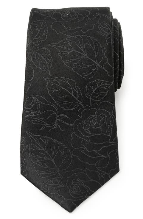 Floral Silk Tie