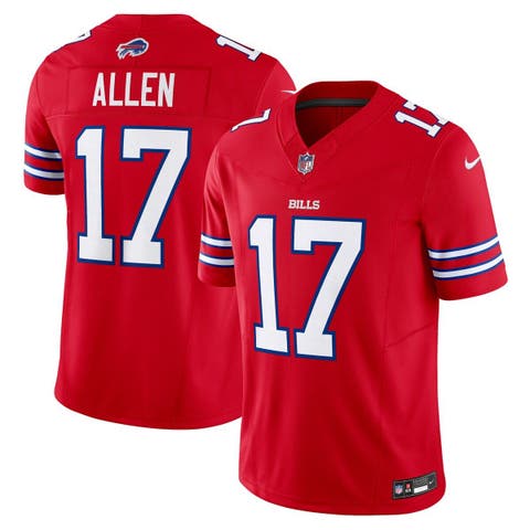 Men's Nike Josh Allen Red Buffalo Bills Vapor F.U.S.E. Limited Jersey