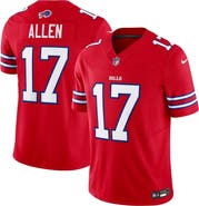 Nike Men's Nike Josh Allen Red Buffalo Bills Vapor F.U.S.E. Limited Jersey