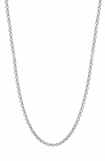GABI RIELLE Rolo Link Chain Necklace