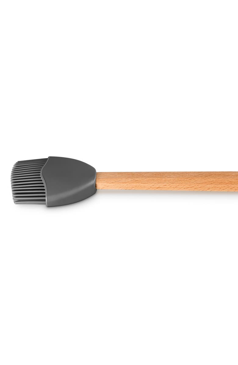 Le Creuset Signature Silicone & Wood Basting Brush, Alternate, color, 