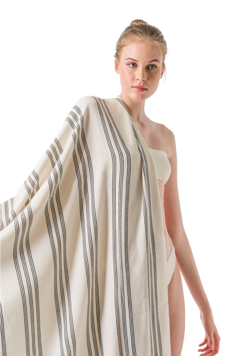 Olive & Linen Allora Turkish Towel Set, Alternate, color, 