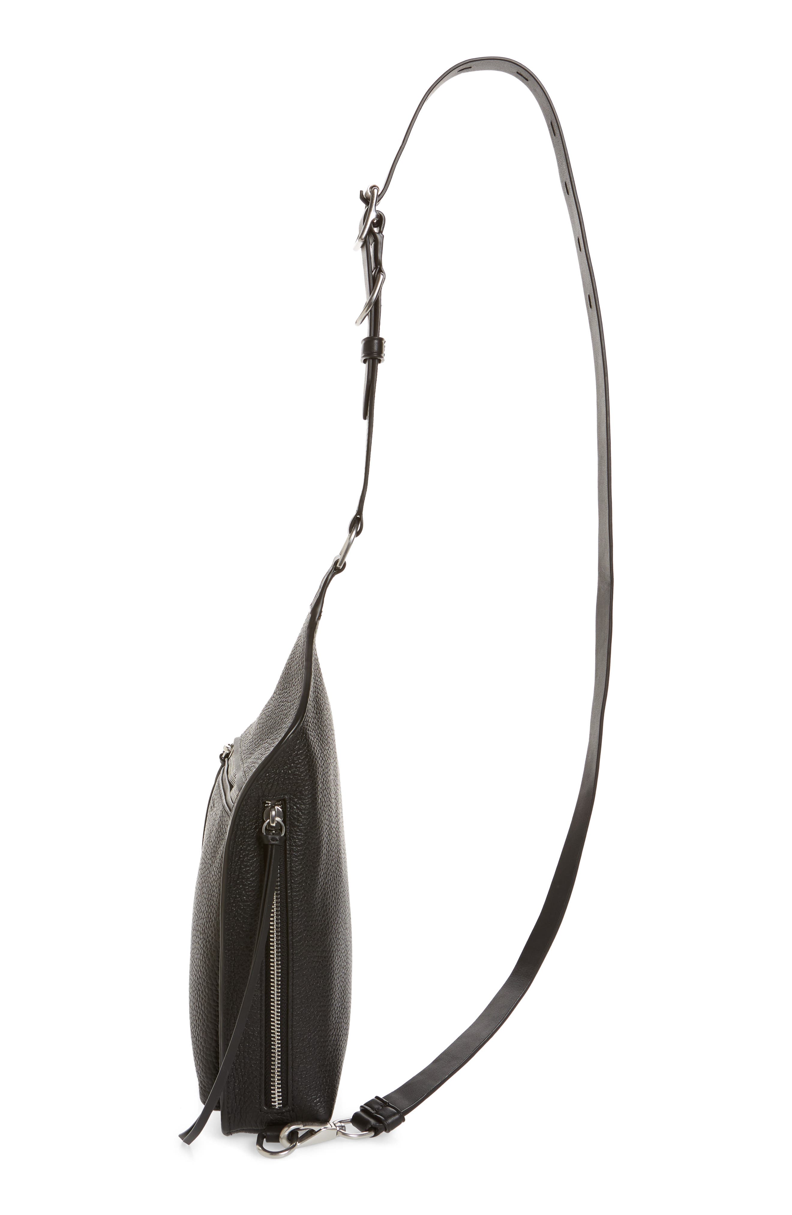 rag & bone Elliott Sling Leather Bag, Alternate, color, 