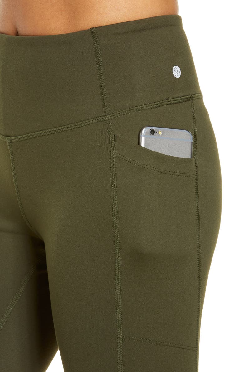 Zella Live In High Waist Pocket 7/8 Leggings, Alternate, color,