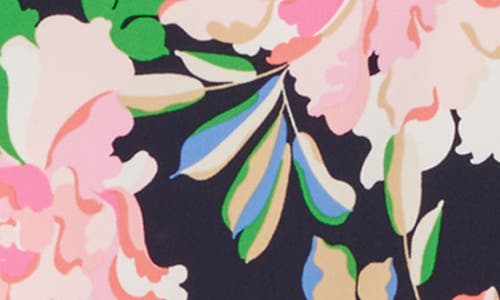 Tommy Hilfiger Sleeveless Floral Shift Dress In Sky Capt M