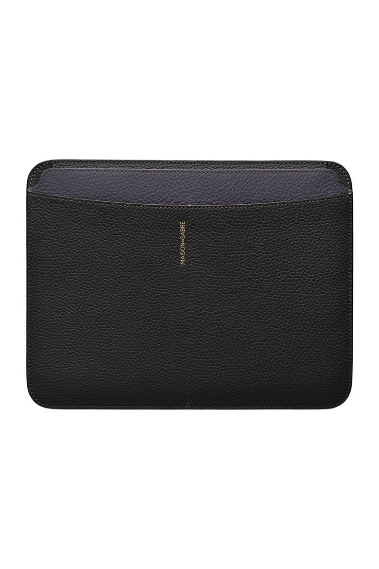 Leather iPad Case 11 inches, Main, color, Graphite Caviar