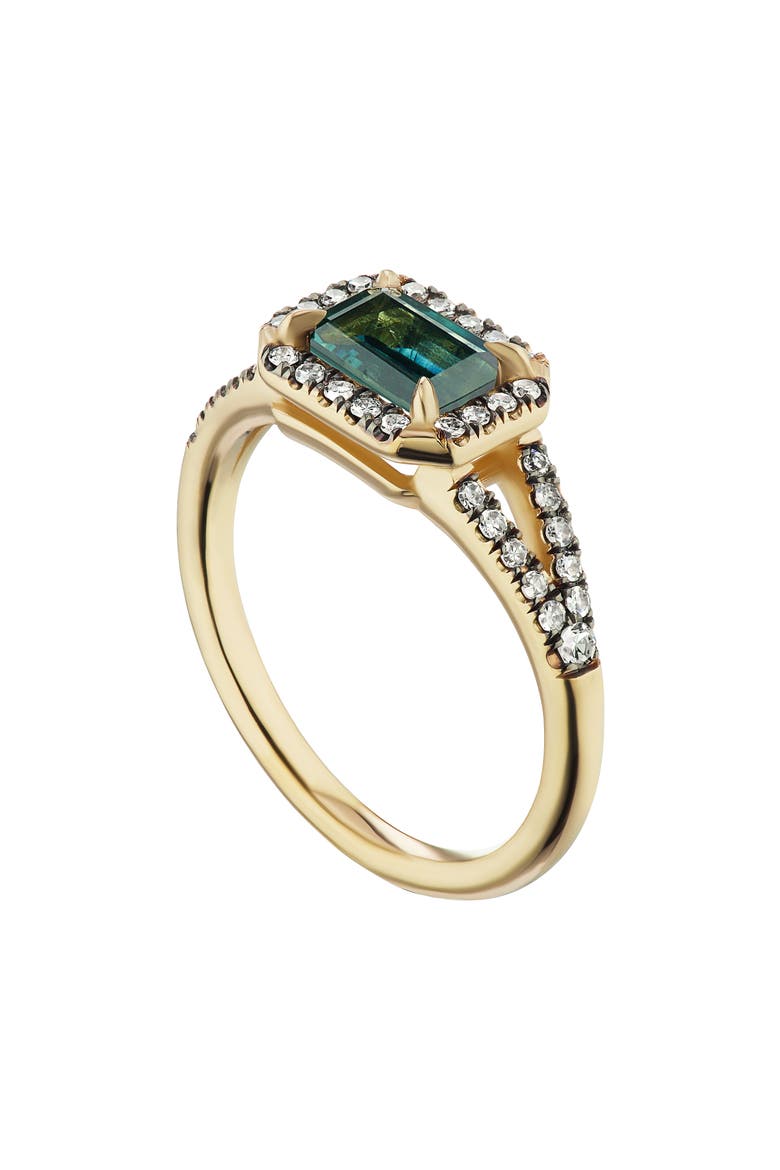 Etherea Ring, Alternate, color, YELLOW GOLD/ SAPPHIRE